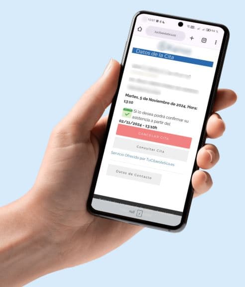 SMS de recordatorio